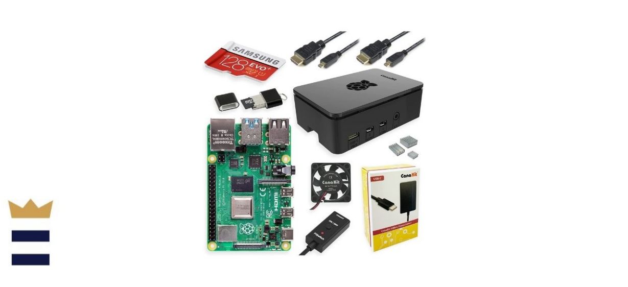 CanaKit Raspberry Pi 4 8GB Extreme Kit - 128GB Edition