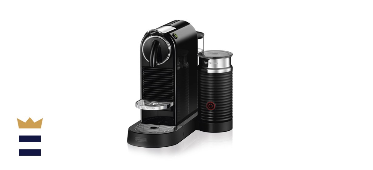 Nespresso Citiz Coffee and Espresso Machine by DeLonghi with Aeroccino