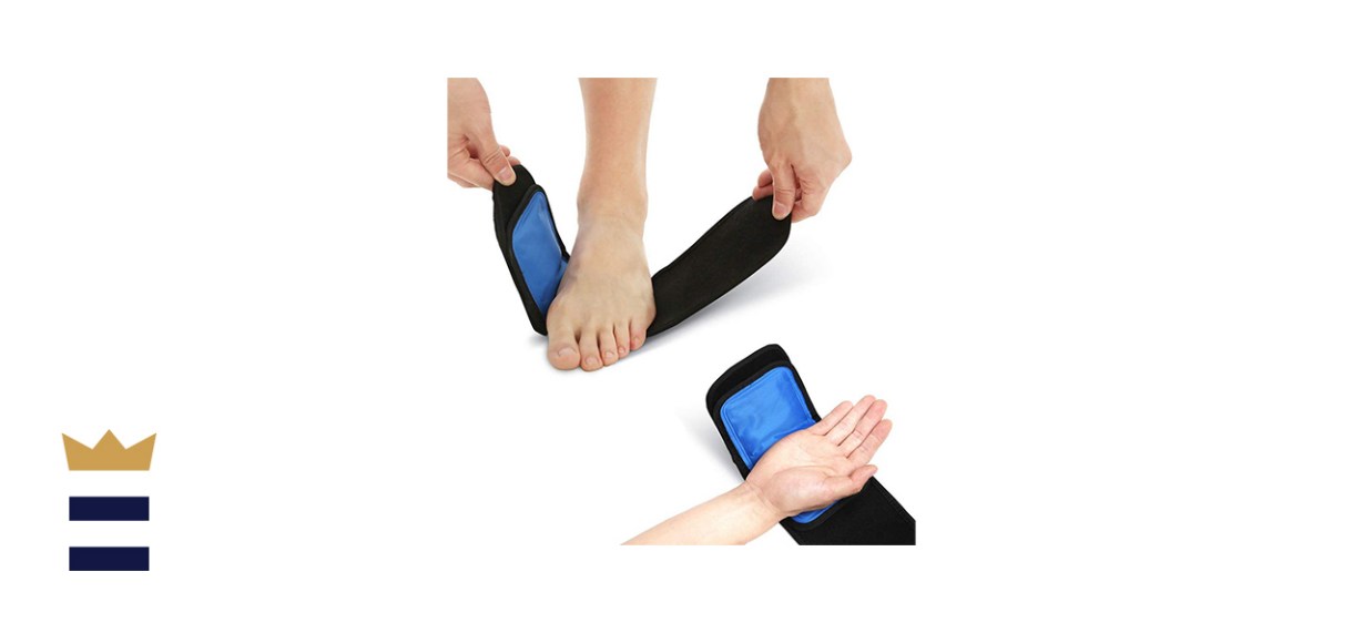 Cold &amp; Hot Therapy Wrap, Reusable Gel Pack for Pain Relief