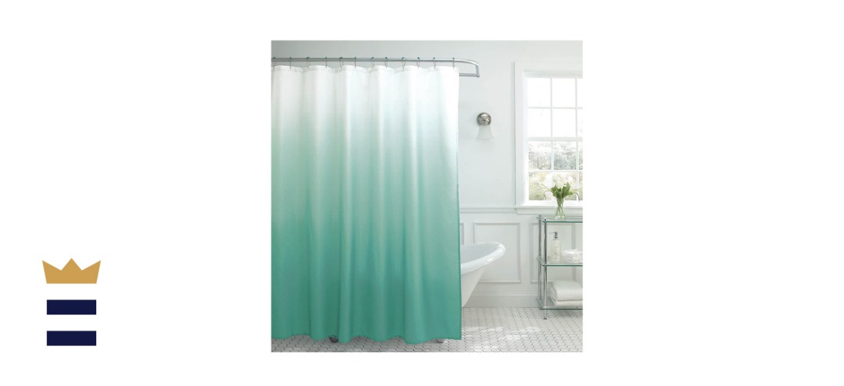Creative Home Ideas Textured Ombre Shower Curtain Set