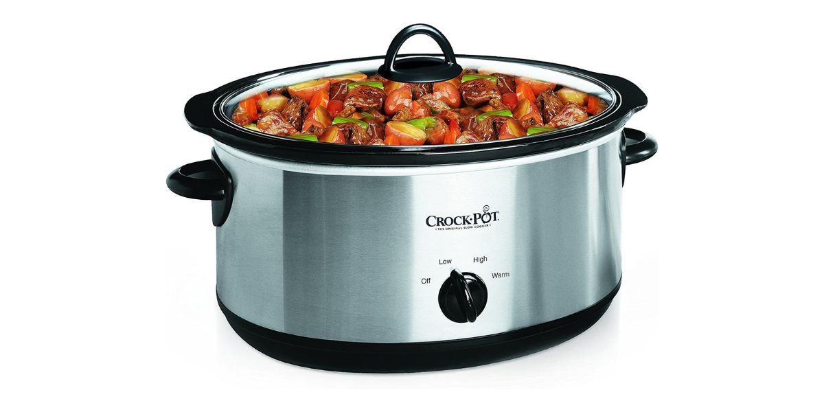 Crock-Pot 7 Quart Oval Manual Slow Cooker