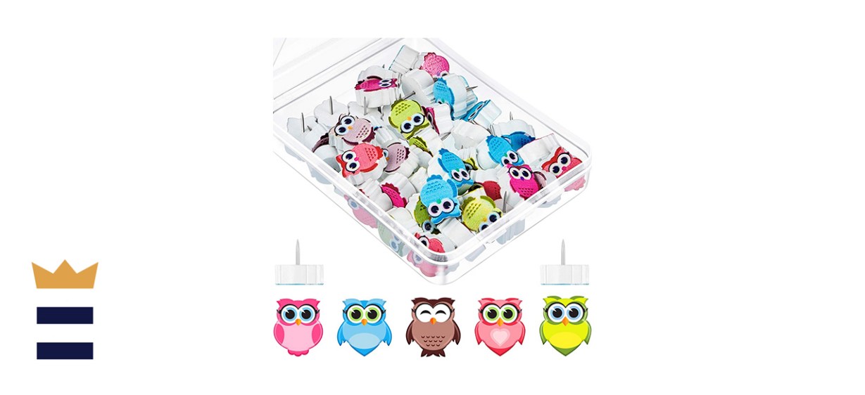 Decorative Owl thumbtacks