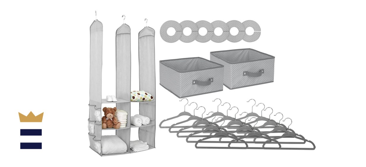 Delta Children Nursery Closet Organizer