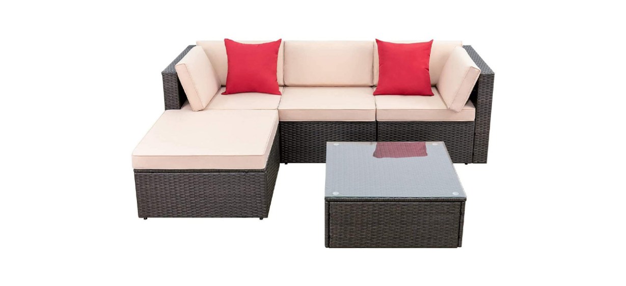 Devoko Outdoor Sectional Sofa