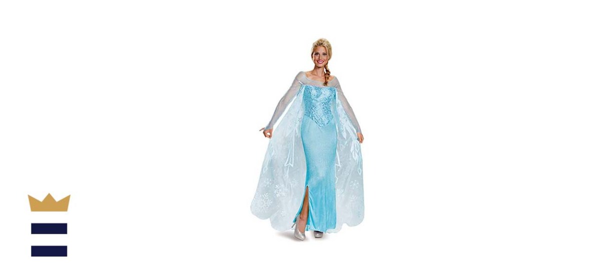 Disguise Frozen Elsa Adult Prestige Costume