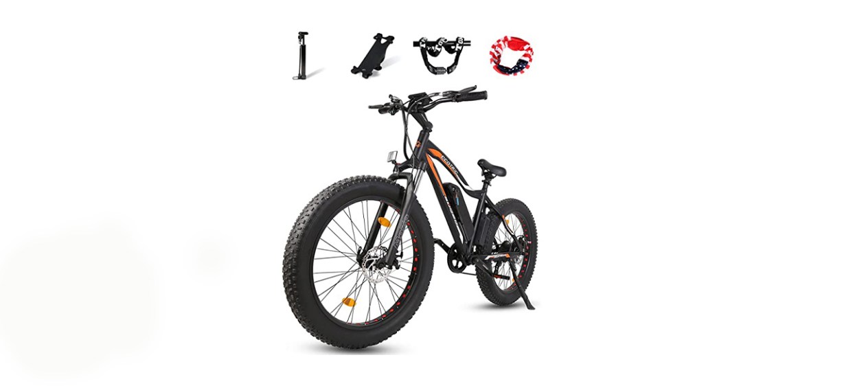 Ecotric 26-Inch Fat Tire Electric Bicycle