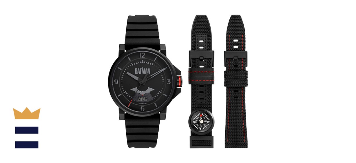 Fossil Unisex Batman Stainless Steel Quartz Watch