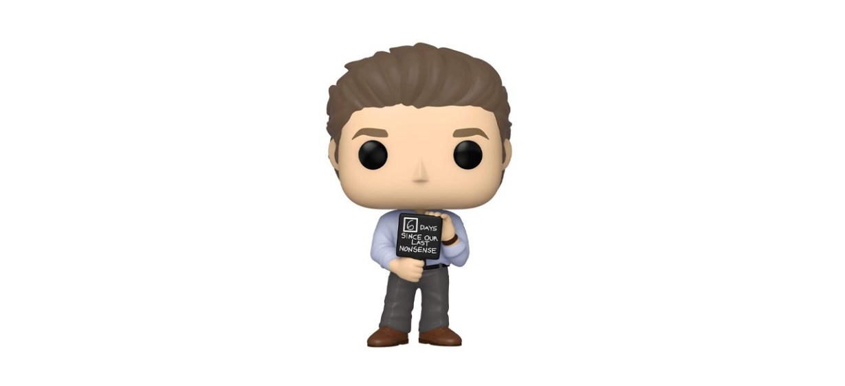 Funko Pop TV The Office Jim with Nonsense Sign