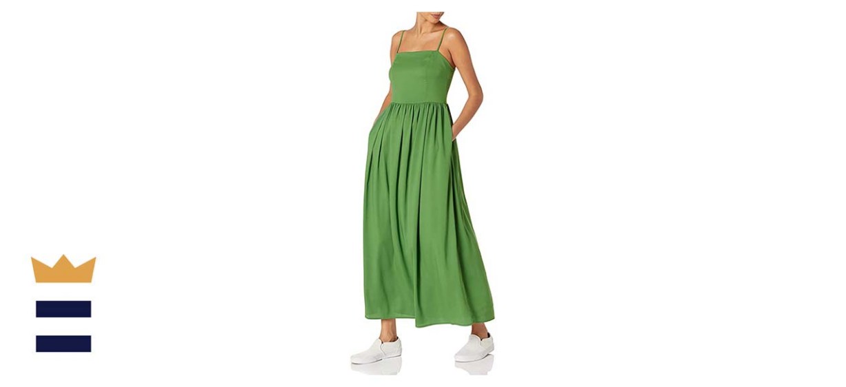 Goodthreads Georgette Smock-Back Cami Maxi Dress