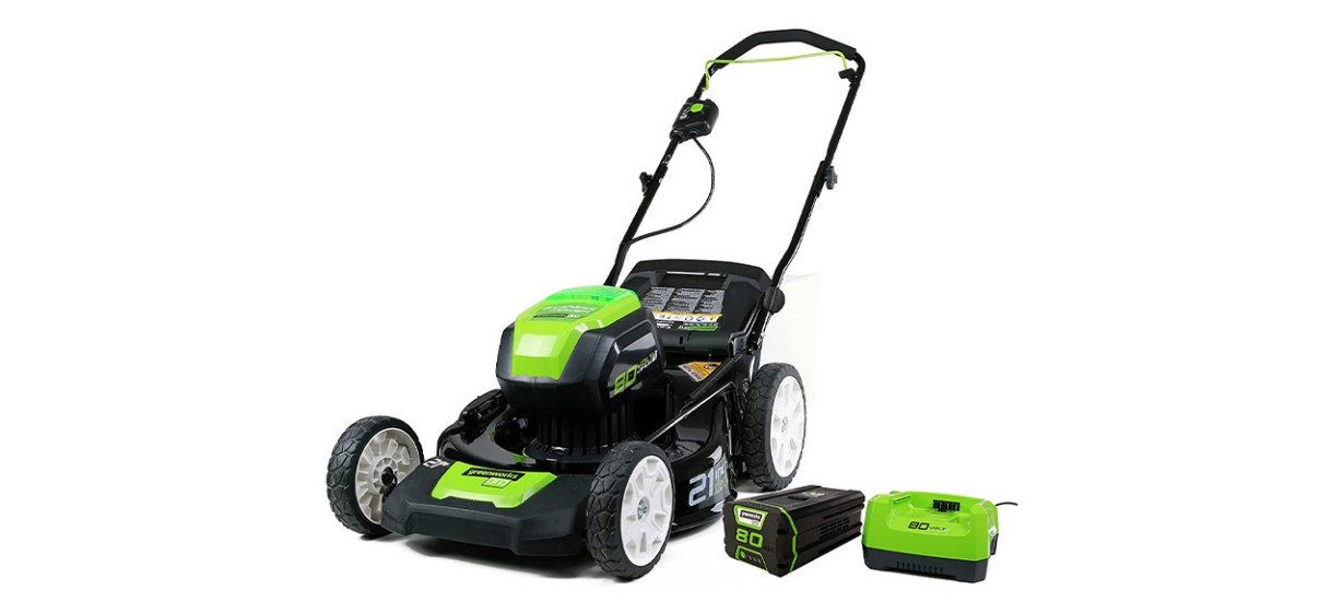 Greenworks Pro 80-Volt 21-inch Brushless Cordless Lawn Mower