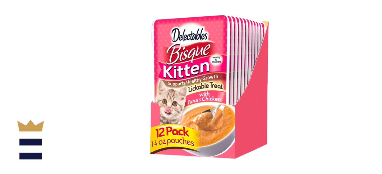 Hartz Delectables Bisque Tuna &amp; Chicken Lickable Kitten Treat