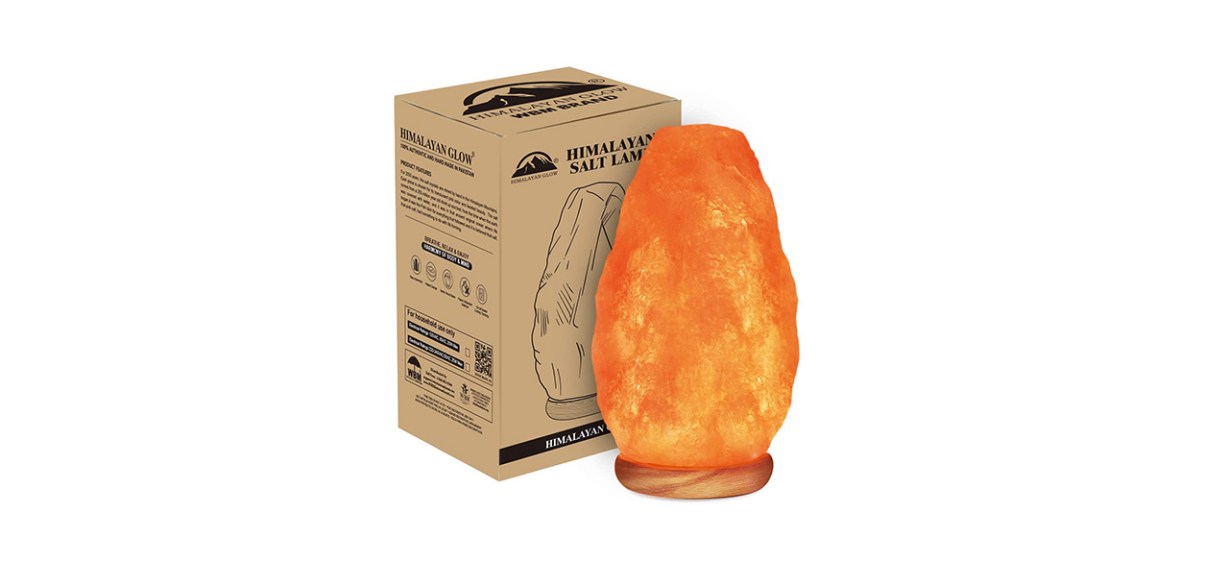 Himalayan Glow 5-7 Pound Salt Lamp with Dimmer
