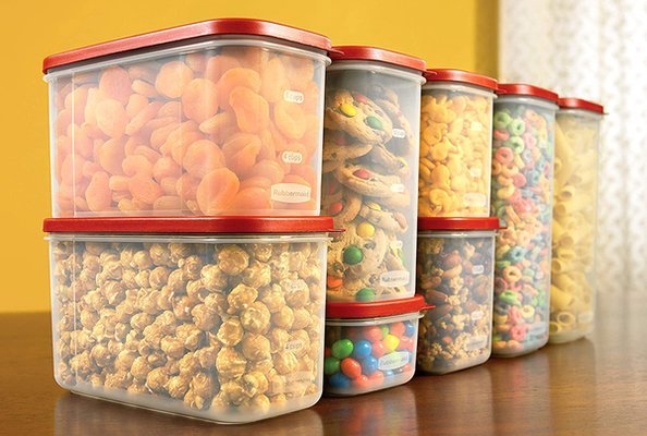 Buddeez Bag-in Cereal Dispenser Container 4 Quart Storage Flip Top