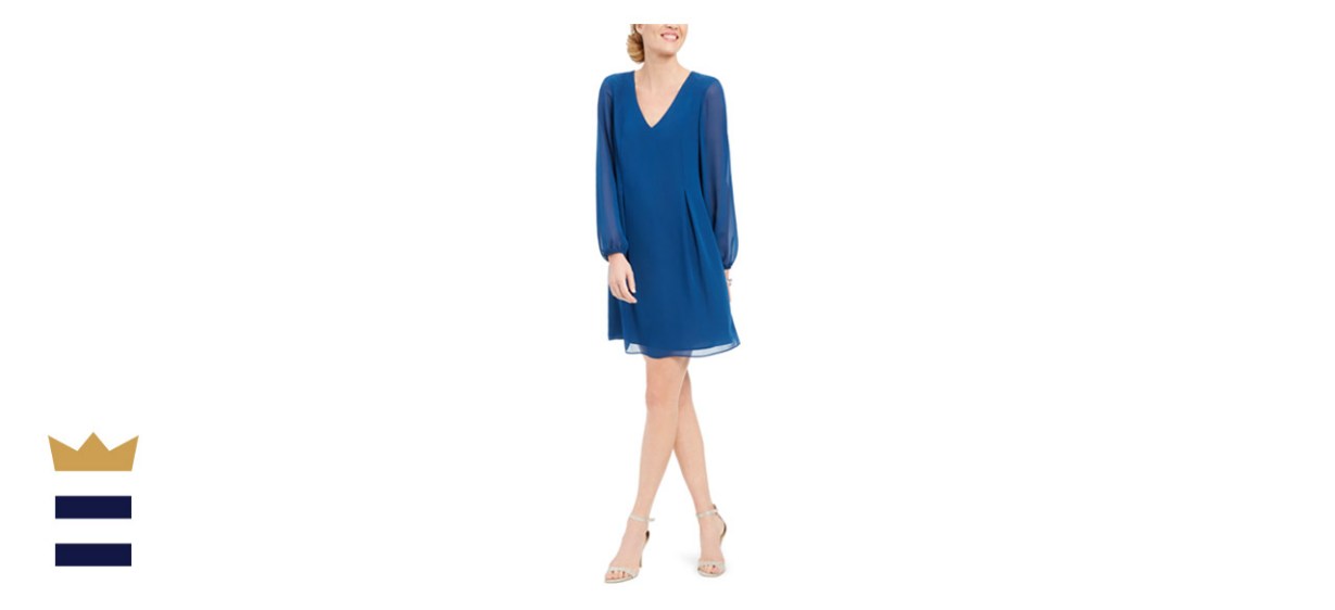 INC Bow-Back Shift Dress