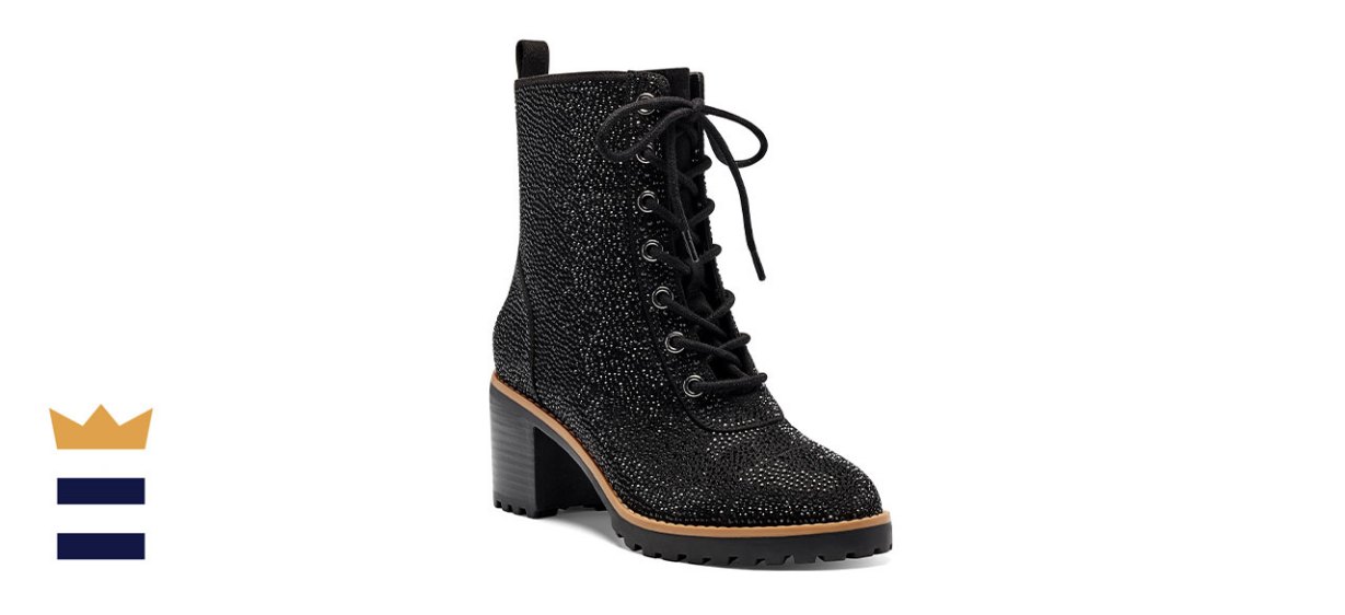 INC International Concepts Samira Lace-Up Bootie