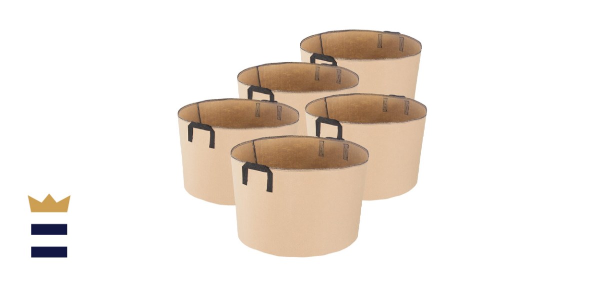 iPower 20-Gallon Grow Bag, 5-Pack