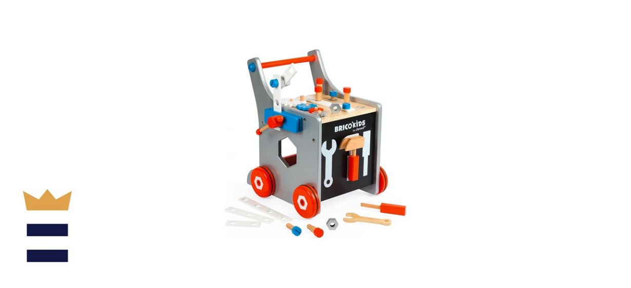 Janod Brico kids Magnetic Wood Tool Cart
