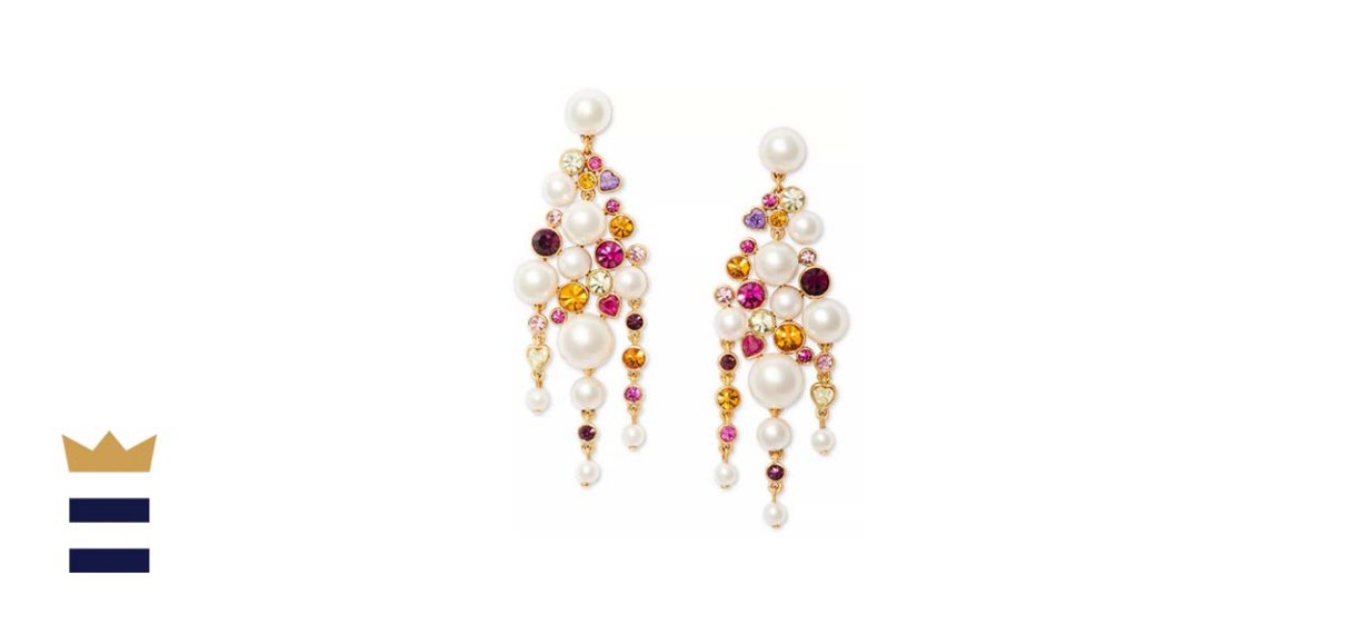 Kate Spade New York Pearl Caviar statement earrings