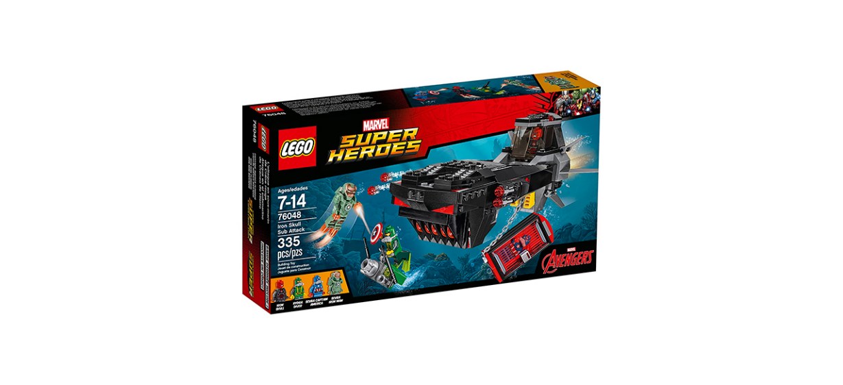 LEGO Superheroes Iron Skull Sub Attack Building Kit
