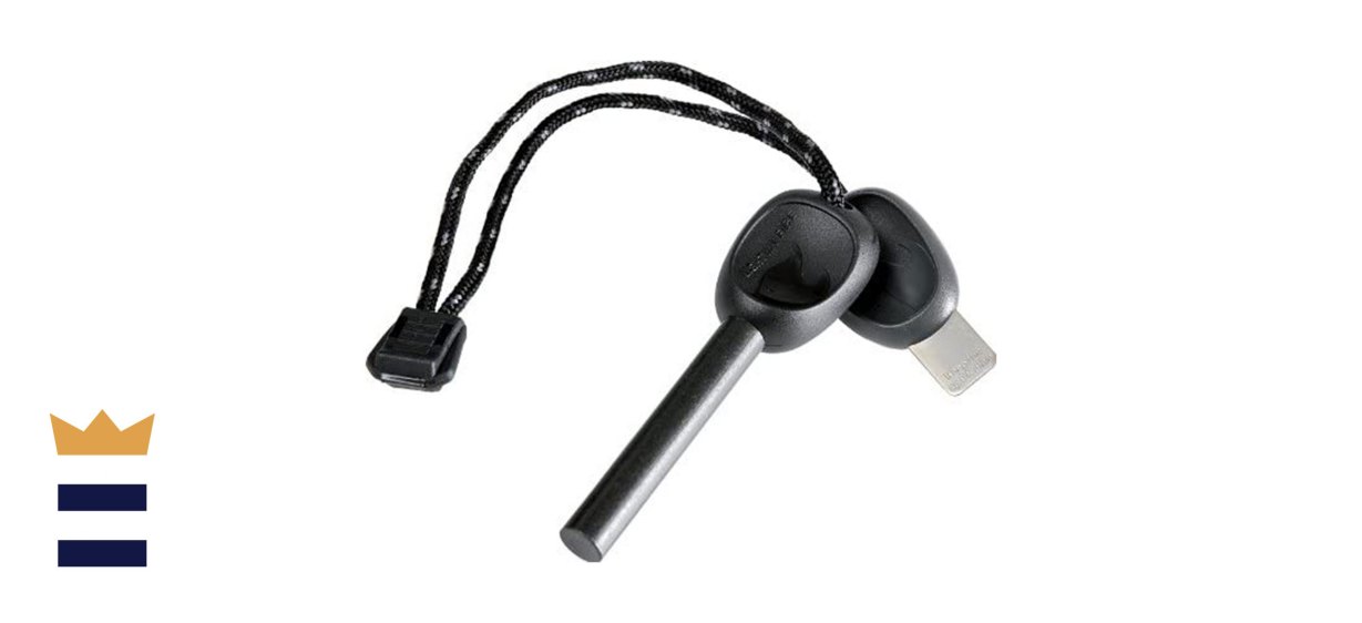Light My Fire Swedish FireSteel 2.0 Army 12,000 Strike Fire Starter with Emergency Whistle