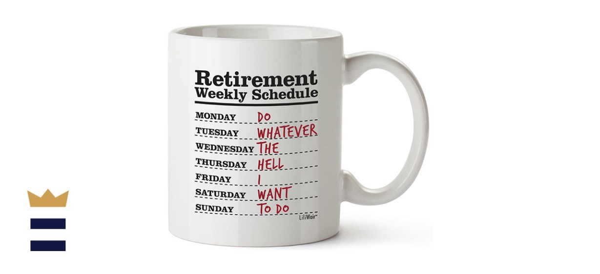 LiliWair Funny Retirement Mug Gift