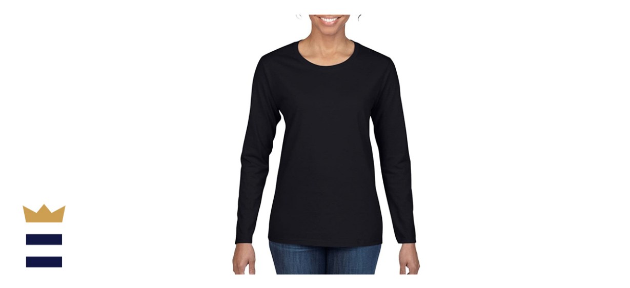 Gildan Women's Heavy Cotton Long Sleeve T-Shirt