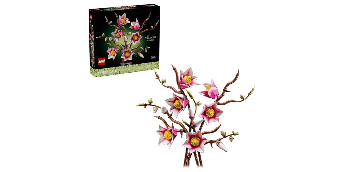 LEGO Botanicals Magnolia Branches Building Set