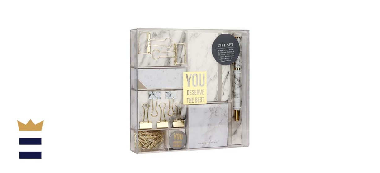 Multibey Marble Stationery Set