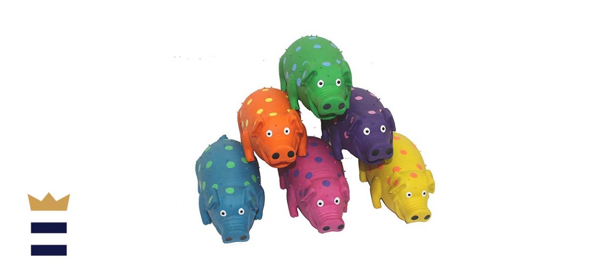 Multipet Pig Latex Toy