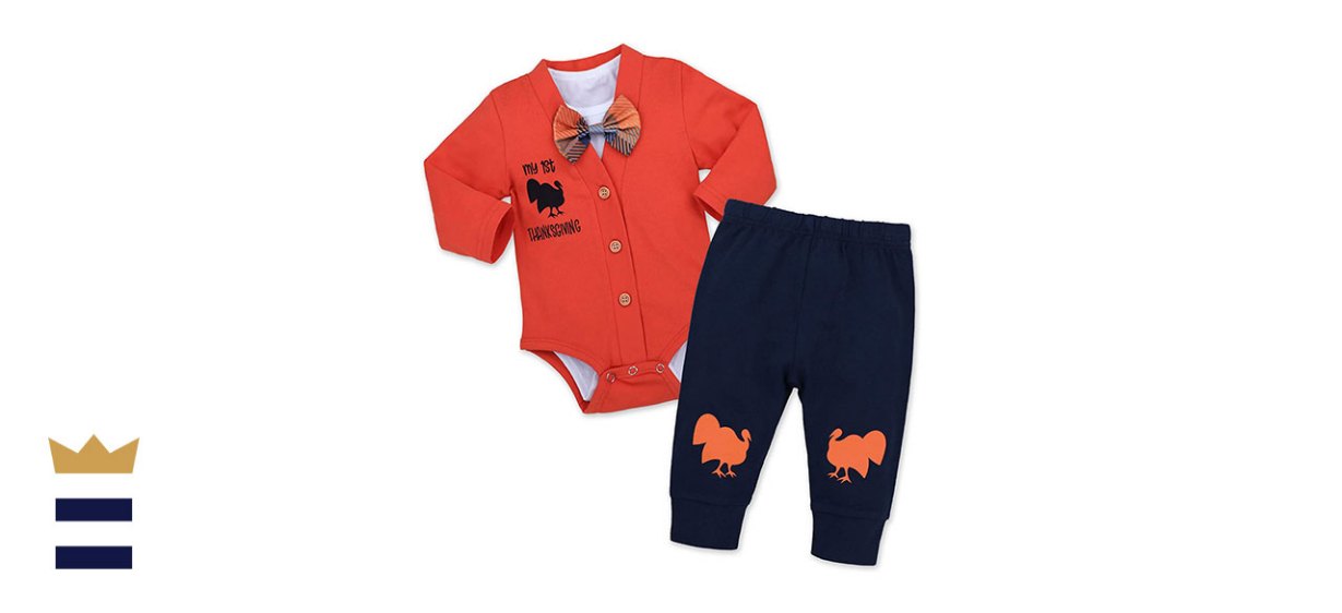 My First Thanksgiving Bodysuit (Onesie and Pants)