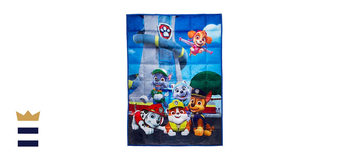 Nickelodeon PAW Patrol 4.5-Pound Reversible Weighted Blanket