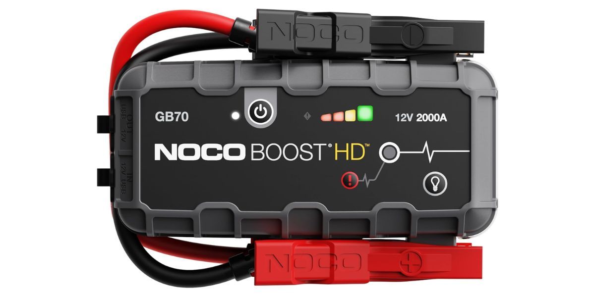 NOCO Boost GB70: 2000A UltraSafe Jump Starter