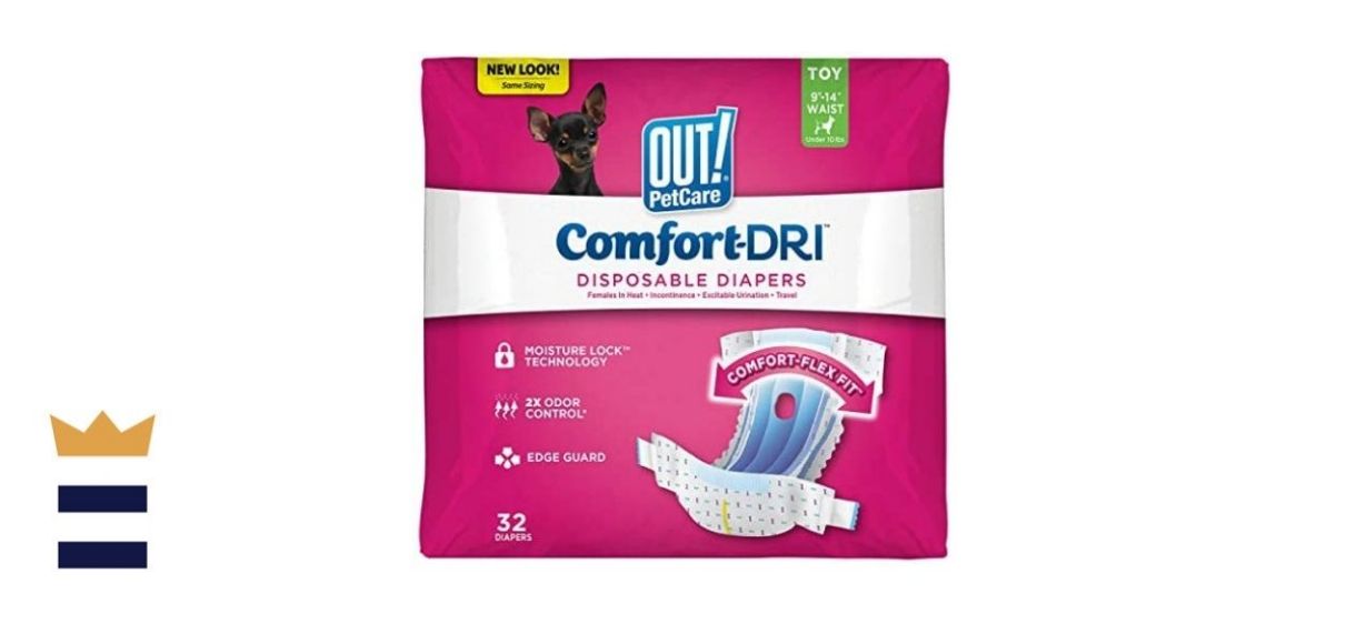 OUT! Pet Care Disposable Female Dog Diapers