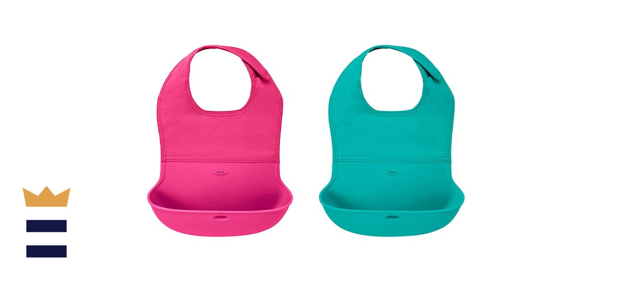 OXO Tot Roll-Up Silicone Bibs