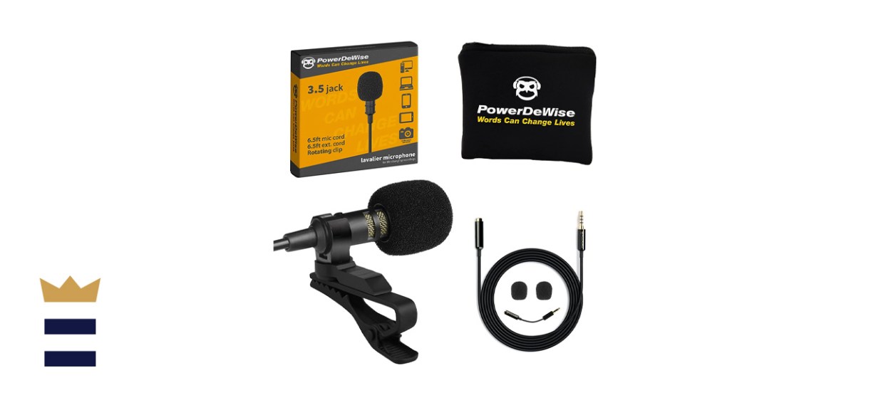 PowerDeWise Professional Grade Lavalier Microphone