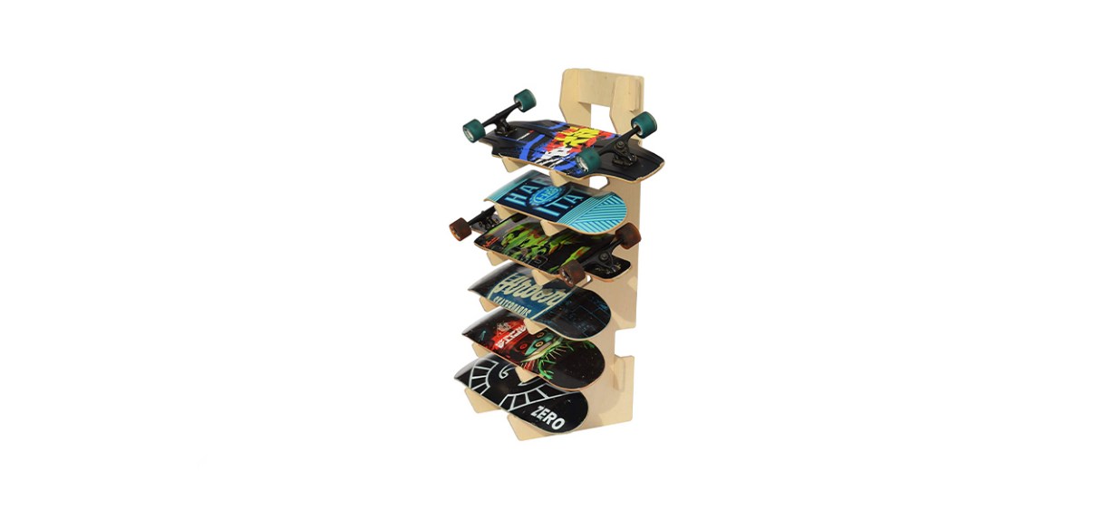 Pro Board Racks The Boardroom Skateboard Floor Display Rack