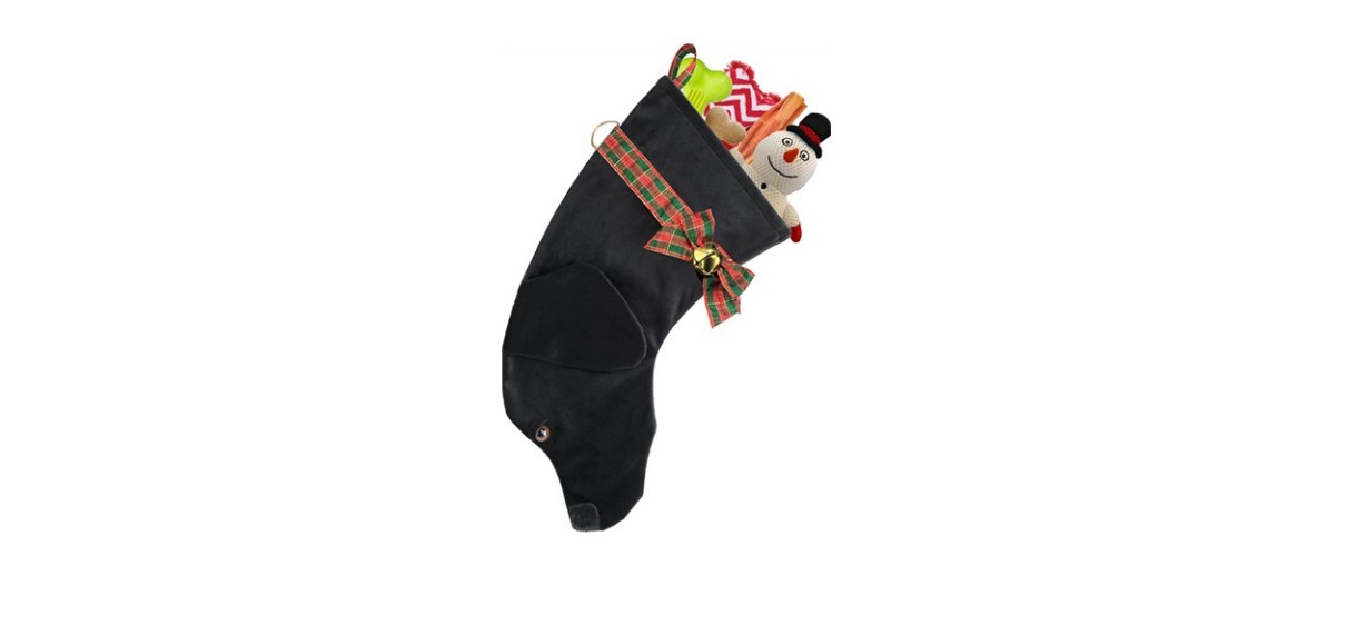 PronkPets Hearth Hound Decorative Christmas Stocking