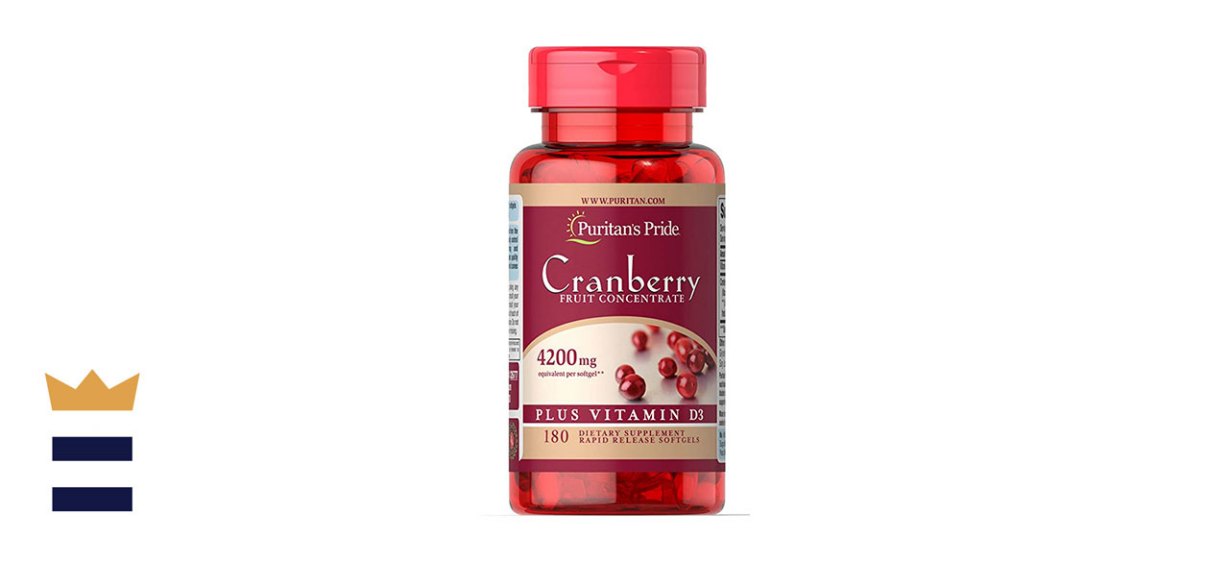 Puritan's Pride Cranberry Fruit Concentrate Softgels