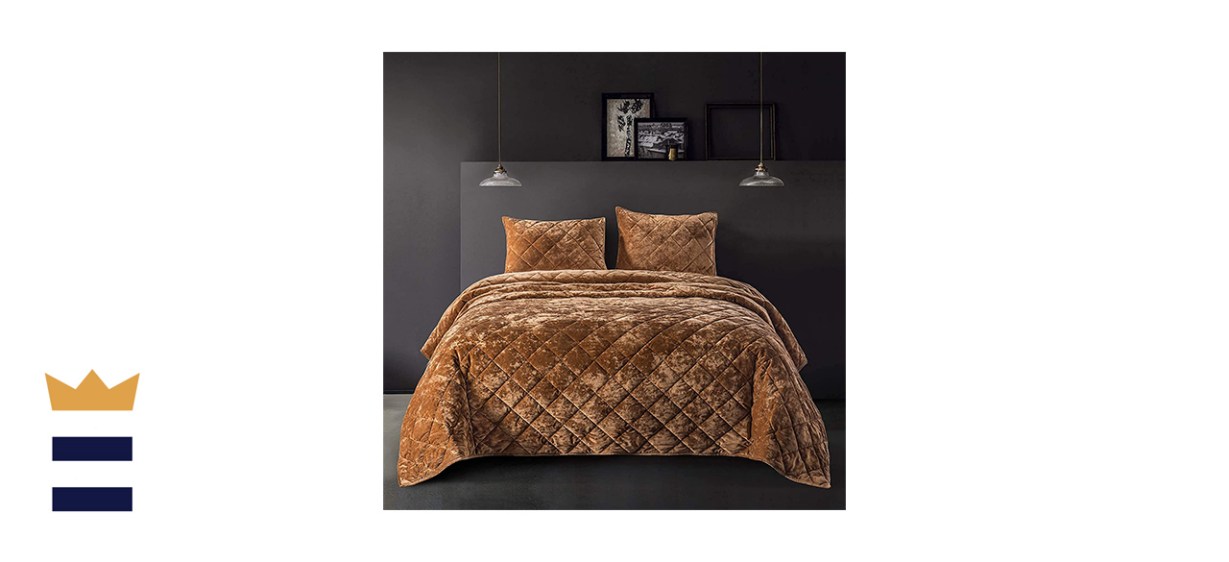 Shalala New York 3-Piece Velvet Comforter Set