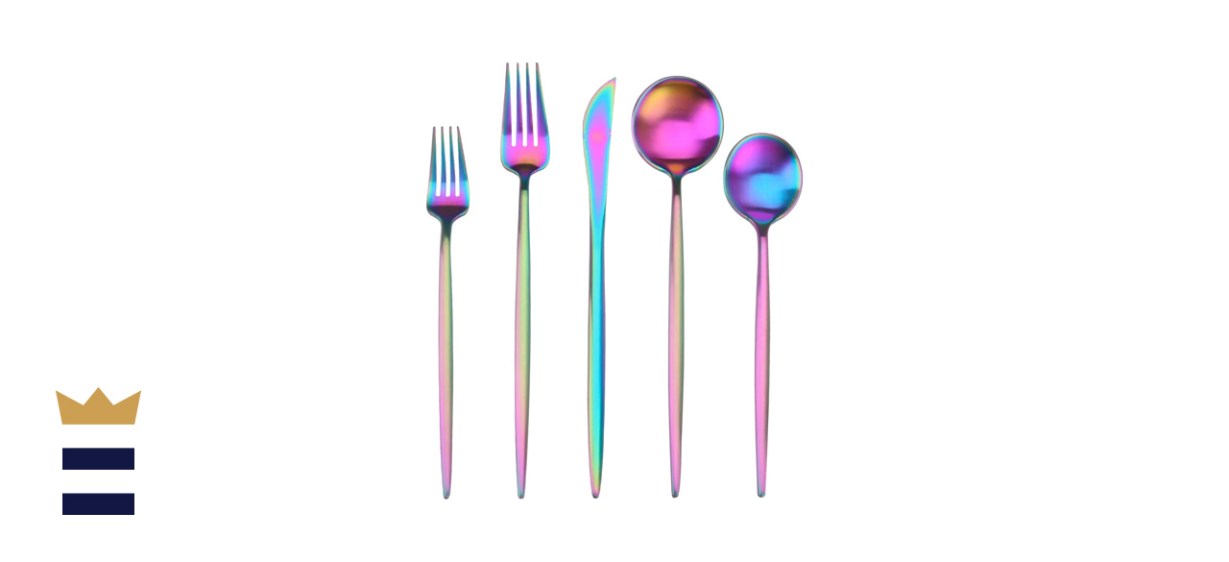 Sharecook Matte Multicolor Silverware Set