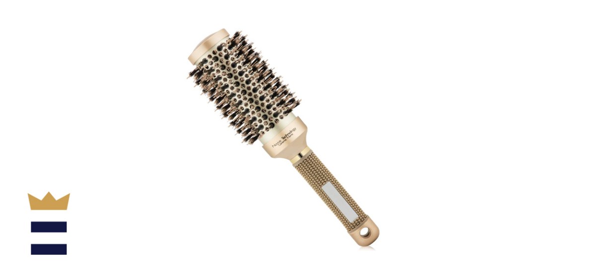 Shineming Ceramic Round Brush for Blow-Drying
