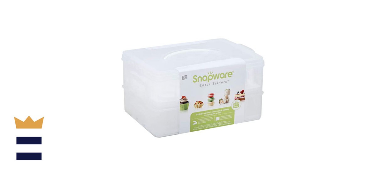 Snapware Snap ‘N Stack 2-Layer Cake Carrier