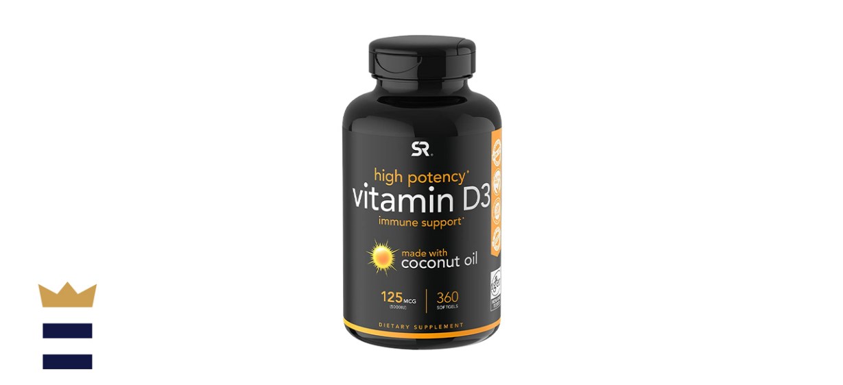 Sports Research High Potency Vitamin D With Coconut Oil