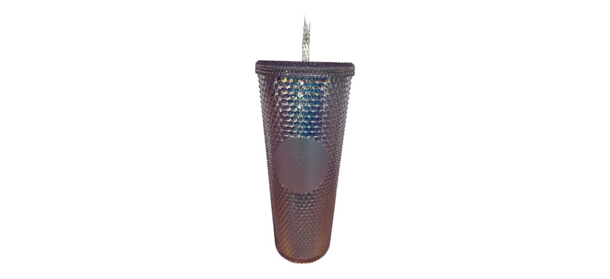 STARBUCKS Platinum BLING Studded Tumbler in 2023