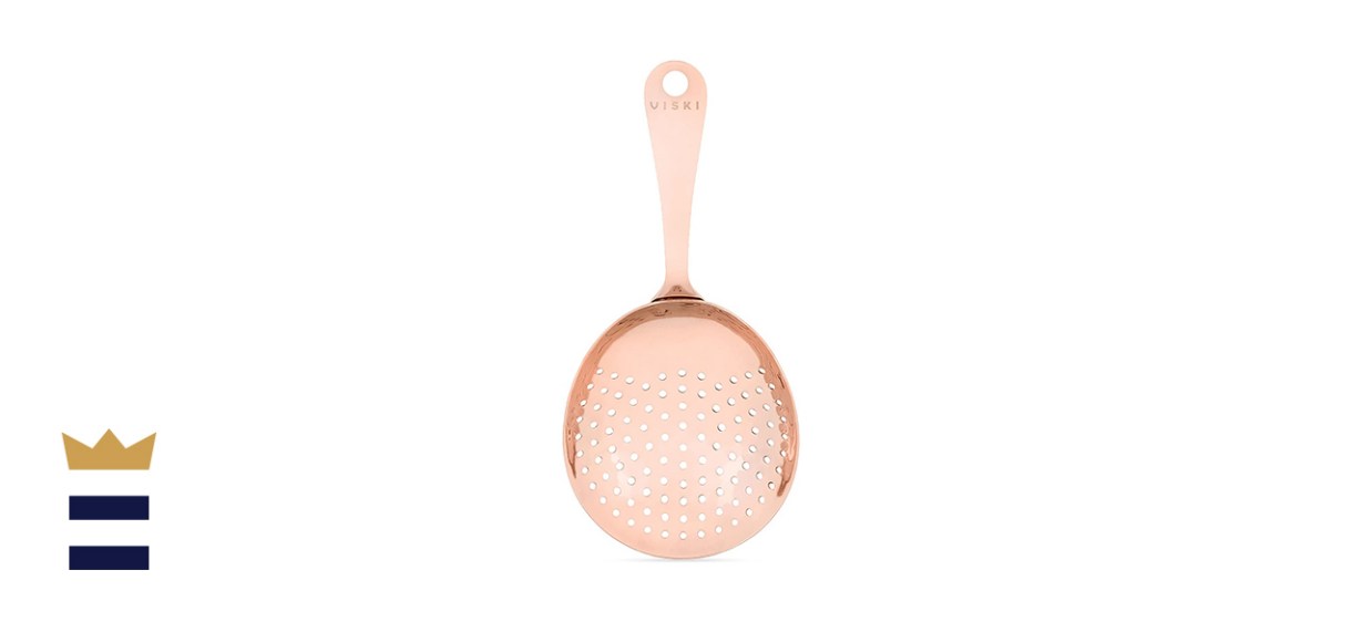 Summit Copper Julep Strainer by Viski 