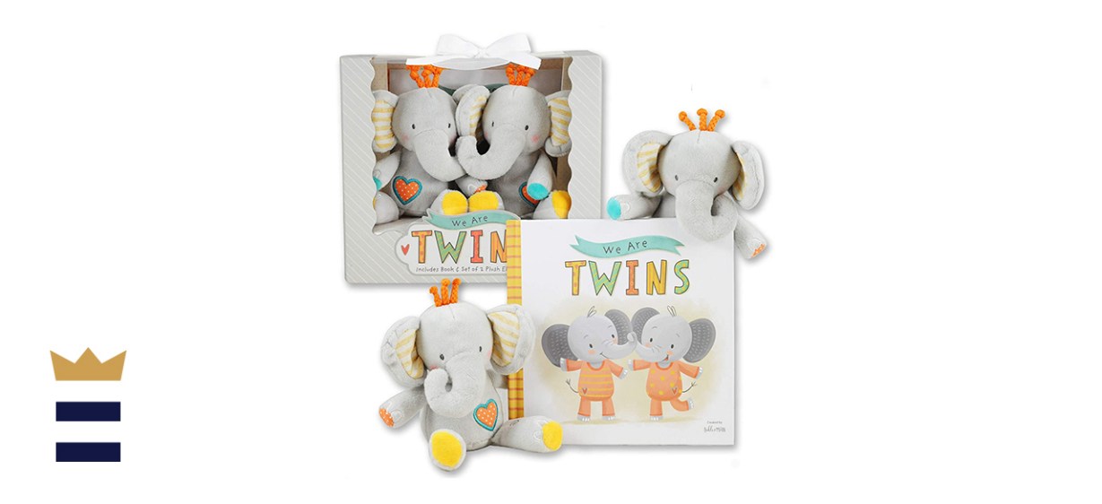 Tickle &amp; Main “We Are Twins” Baby and Toddler Twin Gift Set