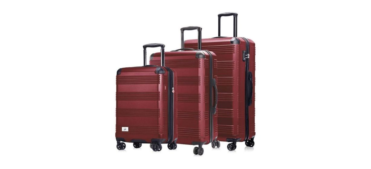 Verdi Three-Piece Luggage Set Verdi Three-Piece Luggage Set
