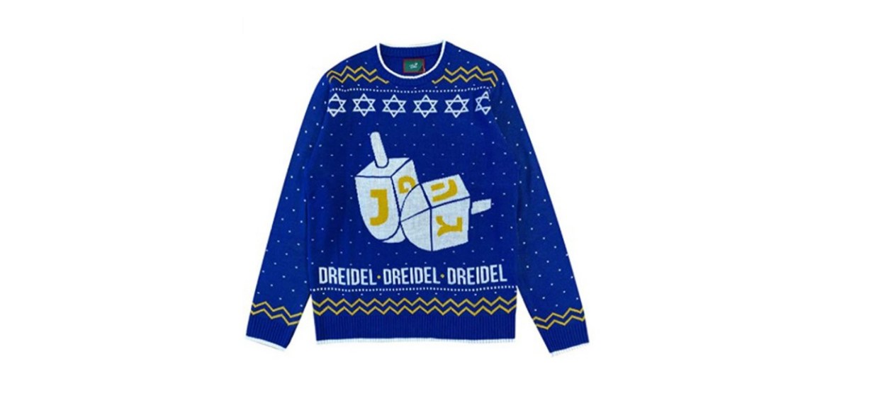 Tstars Hanukkah Ugly Christmas Sweater