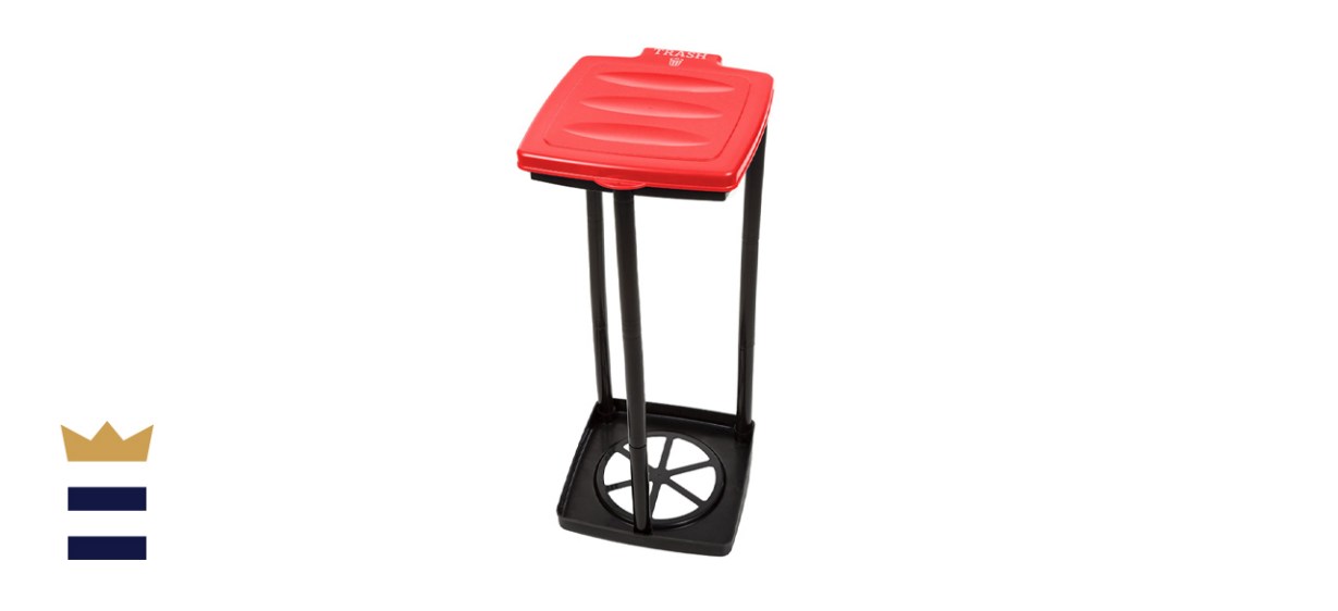 Wakeman Portable Trash Bag Holder