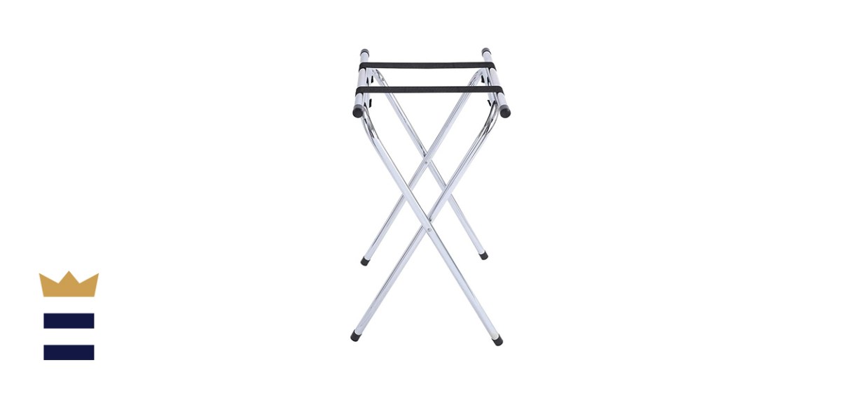 Winco Chrome Folding Tray Stand